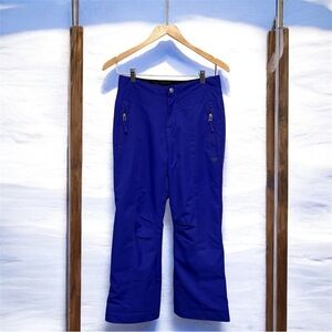 OBERMEYER Brooke Insulated Blue Snow Pants Style 35007, Teen size Large